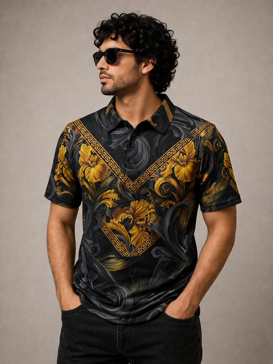 Baroque Floral Luxe T-Shirt