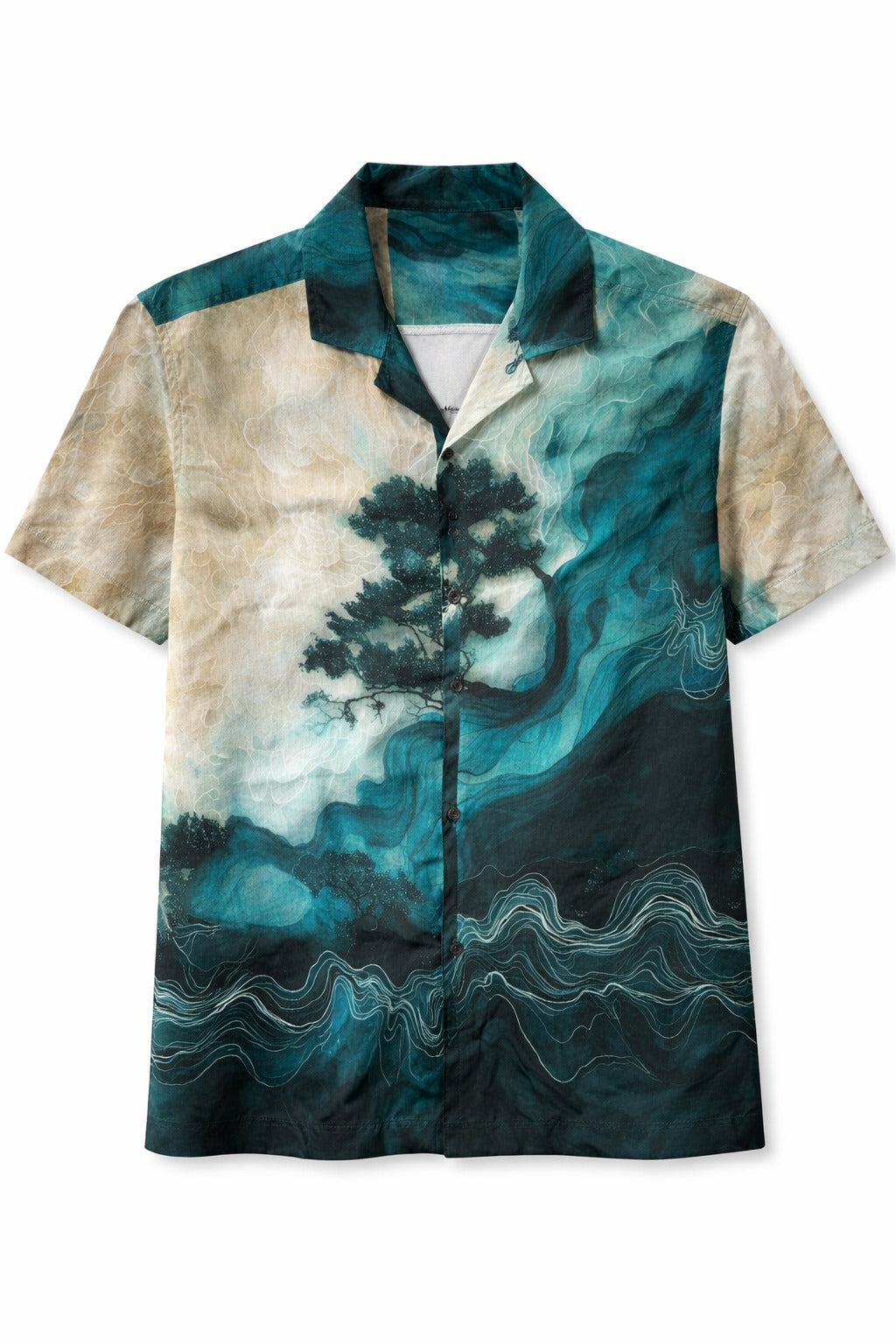 Ocean Wave Artistic Shirt