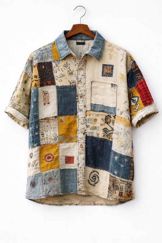 Classic Vintage Patch Shirt