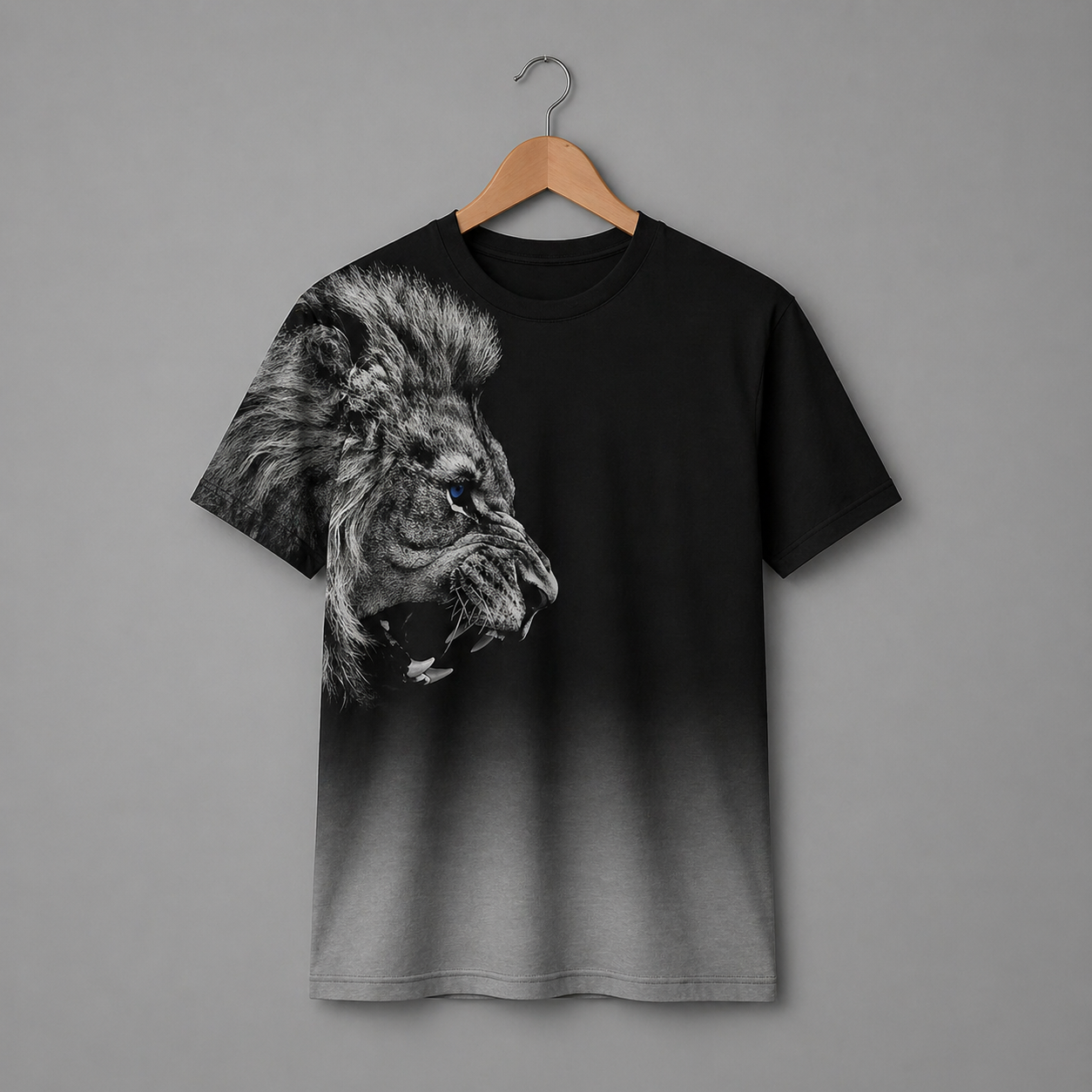 Shadow Lion Graphic T-Shirt
