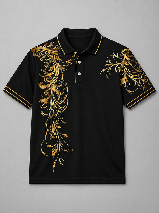 Midnight Gold Vine T-Shirt