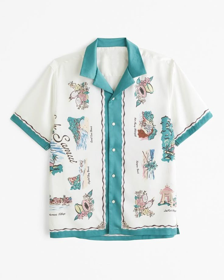 Santorini Vacation Resort Shirt