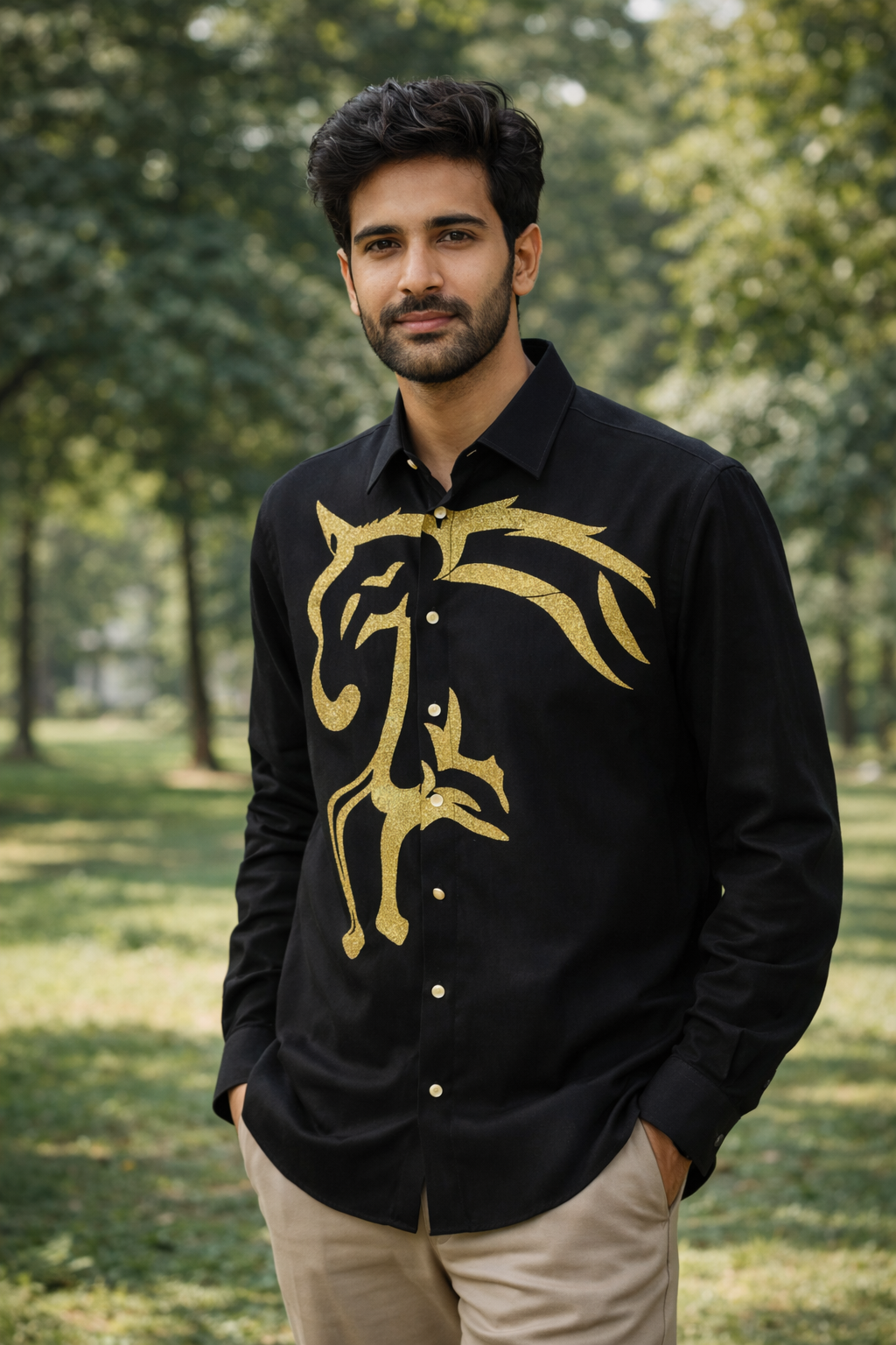 Golden Stallion Luxe Shirt