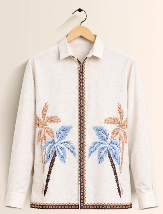 Tropical Palm Breeze Shirt