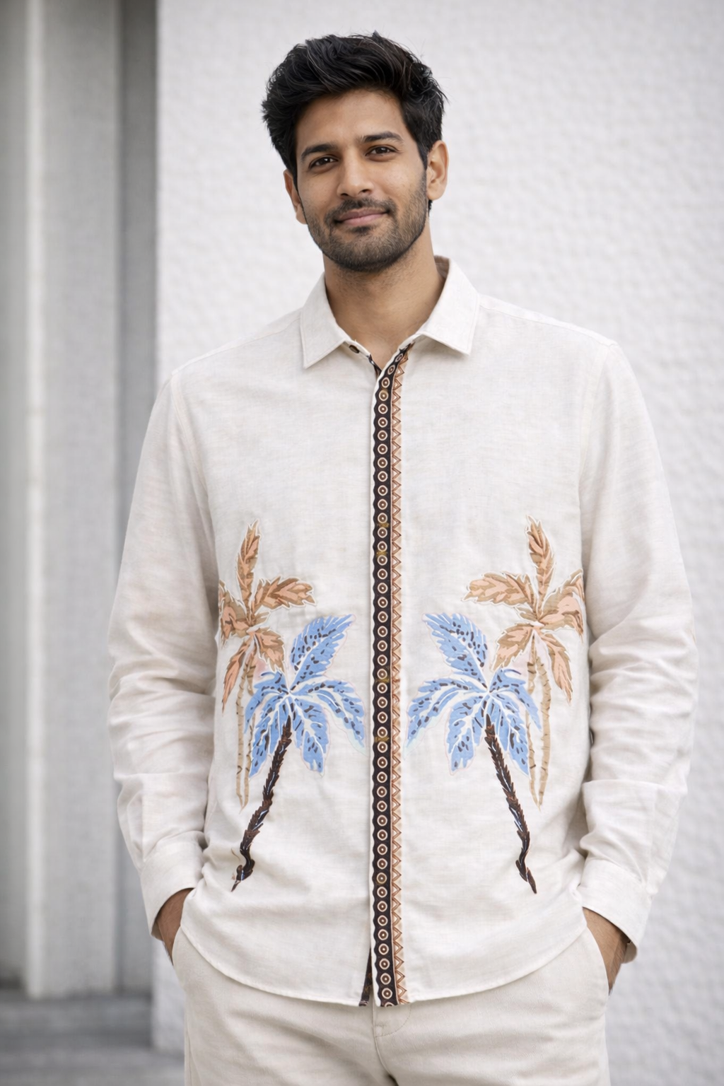 Tropical Palm Breeze Shirt